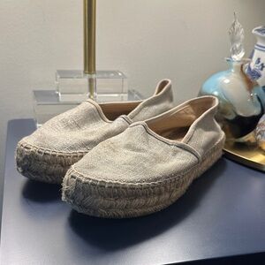 Women's Cream/Gold Espadrilles